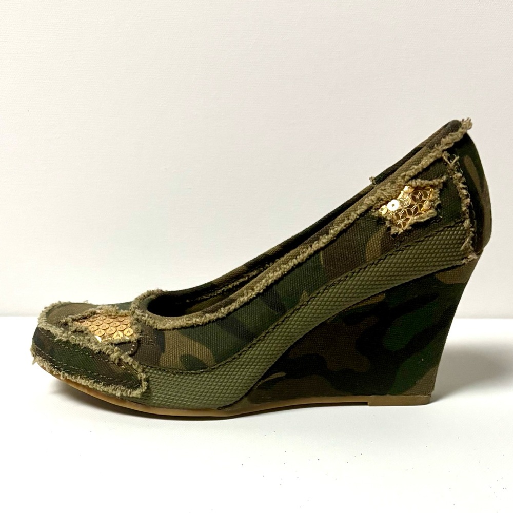 Camo Print Heels